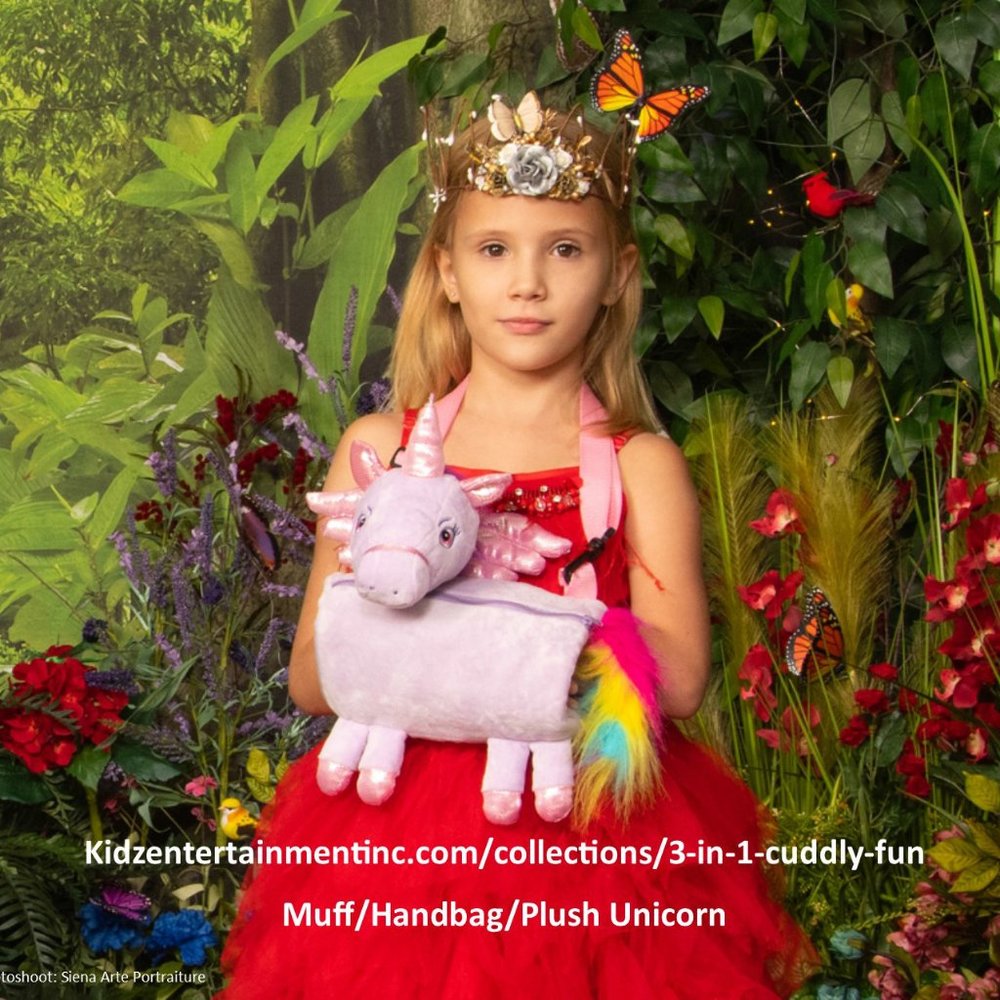 3-in-1 Cuddly Fun Unicorn